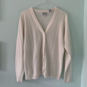 Vintage White Cardigan